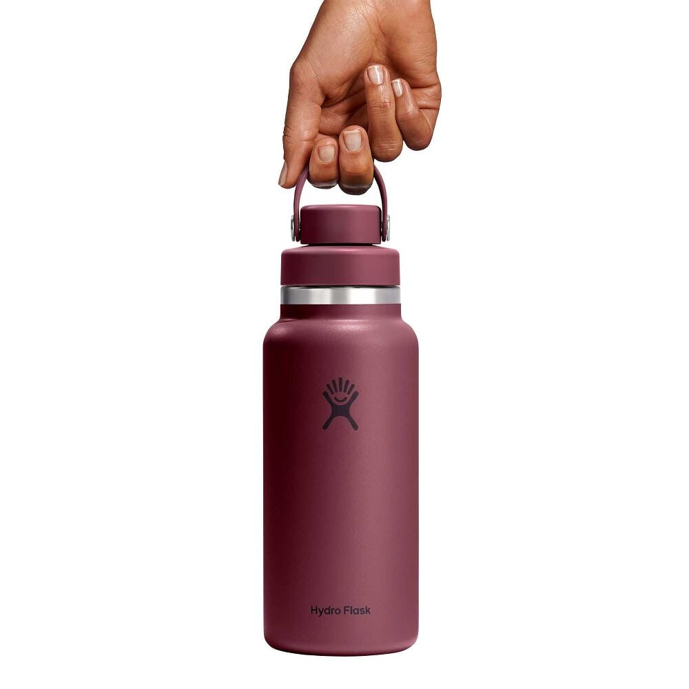 32 oz Wide Mouth with Flex Chug Cap - Burgundy