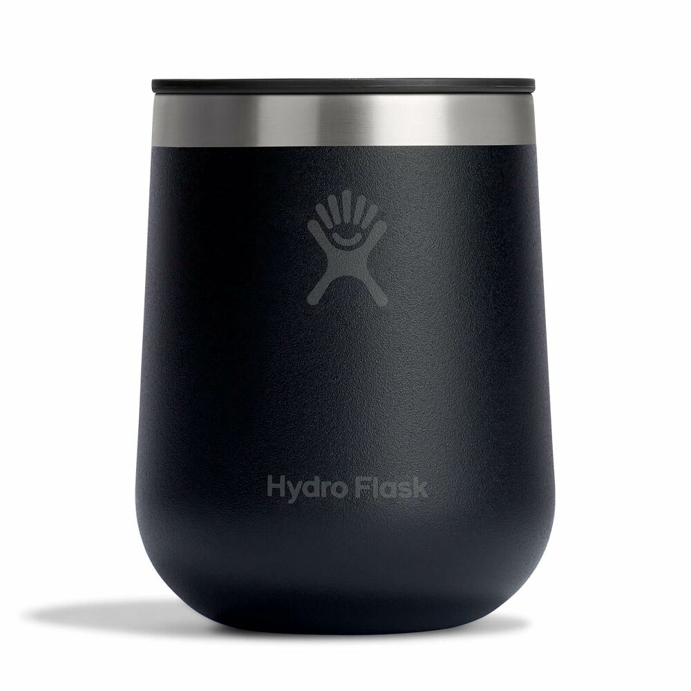 10 oz Wine Tumbler - Black