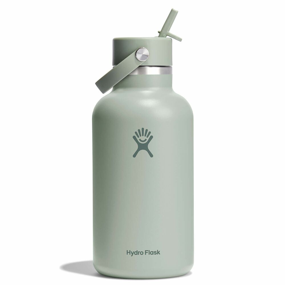 64 oz Wide Mouth with Flex Straw Cap - Tonal Agave