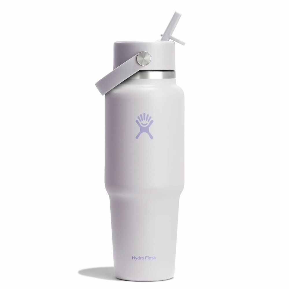 32 oz Travel Bottle with Flex Straw Cap - Cloud Pink