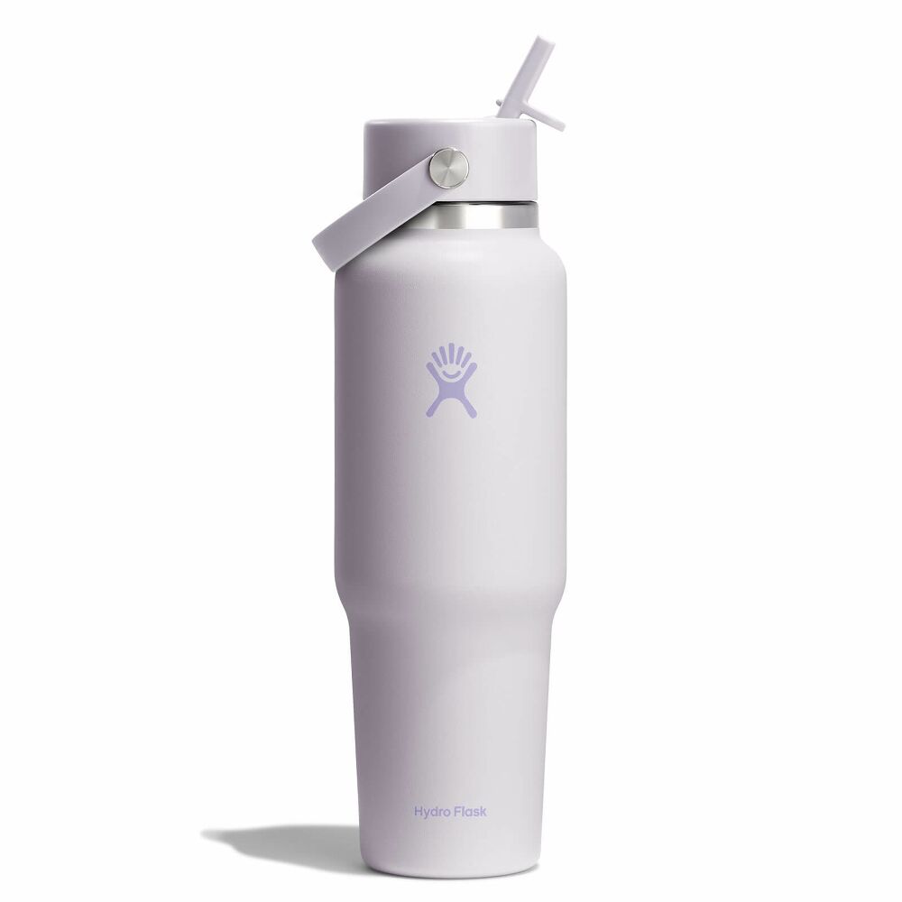 40 oz Travel Bottle with Flex Straw Cap - Cloud Pink